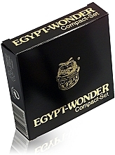 Zestaw - Egypt-Wonder Compact Pearl (f/powd/10g + makeup/brush) — Zdjęcie N2