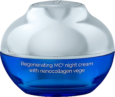 Rewitalizujący krem na noc z botanicznym nanokolagenem - HiSkin SkinLed Regenerating MC2 (wkład) — Zdjęcie N1