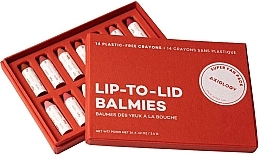 Zestaw balsamow do ust, powiek i policzków - Axiology Lip-to-Lid Balmies Super Fan Pack (lip/balm/14x3.4g) — Zdjęcie N3