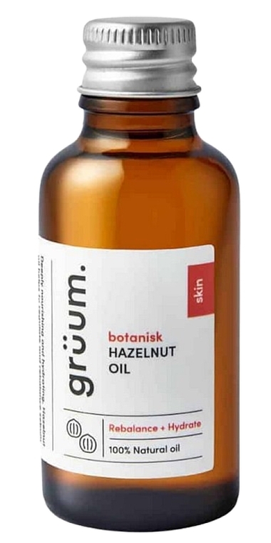 Olejek do twarzy z orzechów laskowych - Gruum Botanisk Hazelnut Oil — Zdjęcie N1