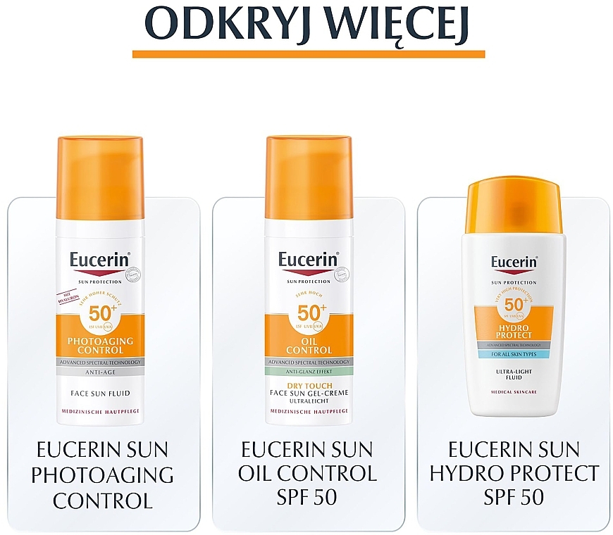 Emulsja ochronna przeciw przebarwieniom - Eucerin Sun Protection Pigment Control SPF 50+ — Zdjęcie N6