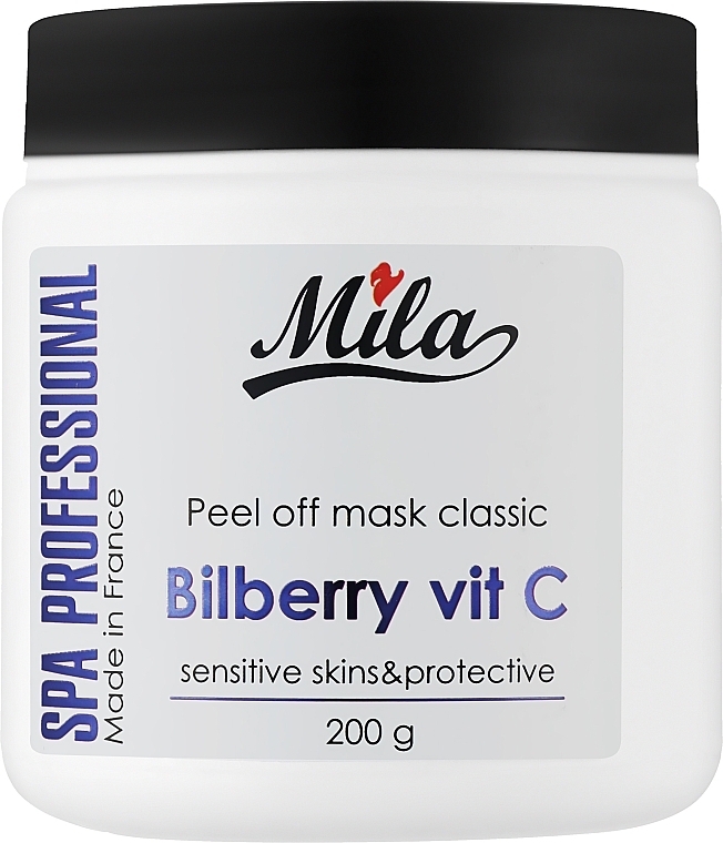 Maska alginianowa Jagody i witamina C - Mila bilberry mask — Zdjęcie N3