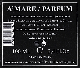 Arte Profumi A'Mare - Perfumy — Zdjęcie N3