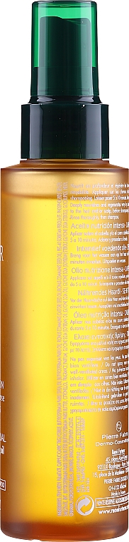 Odżywczy olejek do włosów bardzo suchych i do bardzo suchej skóry głowy - Rene Furterer Karite Intense Nutrition Oil  — Zdjęcie N2