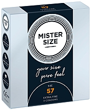 Kup Prezerwatywy lateksowe, rozm. 57, 3 szt. - Mister Size Extra Fine Condoms