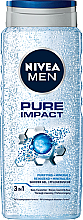 Духи, Парфюмерия, косметика Oczyszczający żel pod prysznic dla mężczyzn - NIVEA MEN Pure Impact Shower Gel