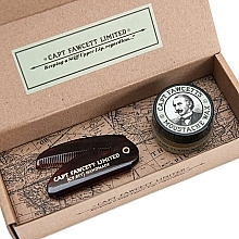 Kup Zestaw do makijażu - Captain Fawcett Moustache Wax & Folding Pocket Moustache Comb (CF.87T) (wax/15ml + comb/1pcs)