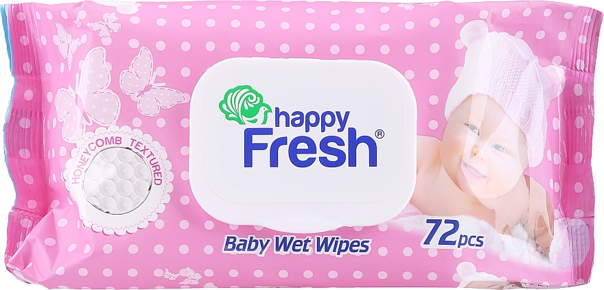 Chusteczki nawilżane dla niemowląt - Ultra Compact Happy Fresh Wet Wipes — Zdjęcie N1