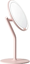 Lusterko do makijażu, różowe - Amiro Mate S LED Mirror AML117F Pink — Zdjęcie N2