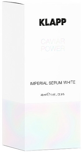 Serum do twarzy - Klapp Caviar Power Imperial Serum White — Zdjęcie N2