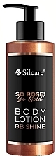 Kup WYPRZEDAŻ Nabłyszczający balsam do ciała - Silcare So Rose! So Gold! BB Shine Body Lotion *