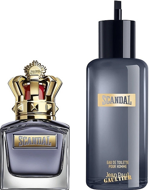 Jean Paul Gaultier Scandal Pour Homme - Zestaw (edt/50ml + edt/refill/200ml) — Zdjęcie N2