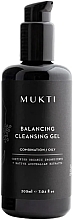 Balansujący żel do mycia twarzy - Mukti Organics Balancing Cleansing Gel — Zdjęcie N1