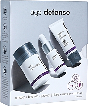 Zestaw do pielęgnacji twarzy - Dermalogica Age Defense Kit (powder 13 ml + ser 10 ml + cr 12 ml) — Zdjęcie N1