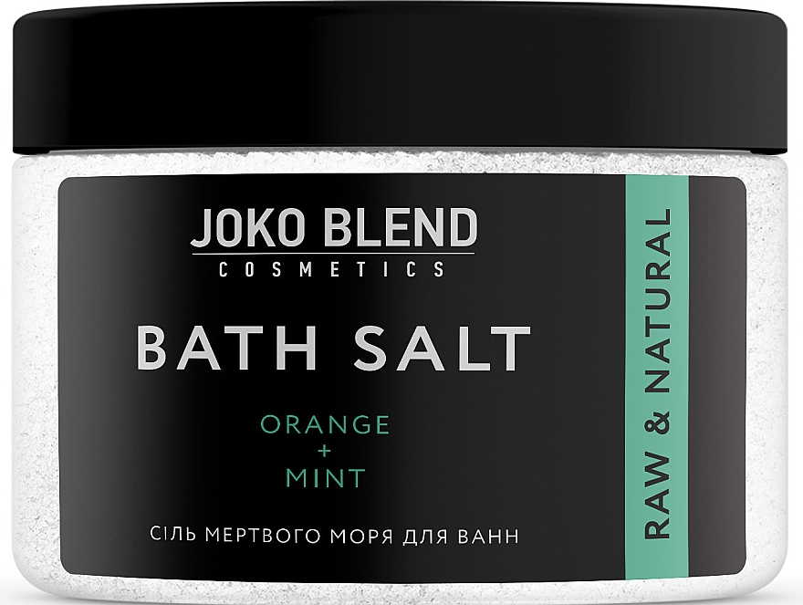 Sól do kąpieli z Morza Martwego Pomarańczowa Mięta - Joko Blend Bath Salt — Zdjęcie N1