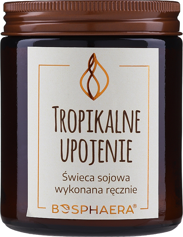 Zapachowa świeca sojowa Tropikalne upojenie - Bosphaera Tropical Intoxication Candle — Zdjęcie N1