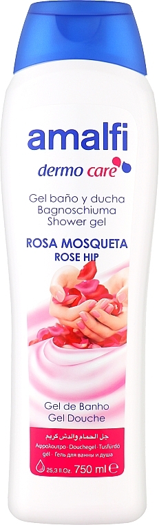 Żel pod prysznic i do kąpieli Dzika Róża - Amalfi Skin Rosa Mosqueta Shower Gel — Zdjęcie N3