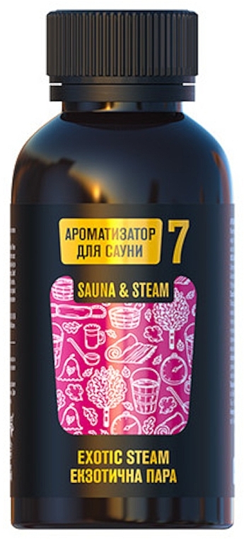 Odświeżacz do sauny Egzotyczna para - FBT Golden Pharm 7 Sauna & Steam Exotic Steam  — Zdjęcie N1