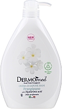 Kremowe mydło w płynie Plumeria - Dermomed Frangipane Cream Soap — Zdjęcie N1
