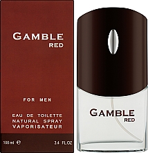 Gamble Red - Woda toaletowa  — Zdjęcie N2