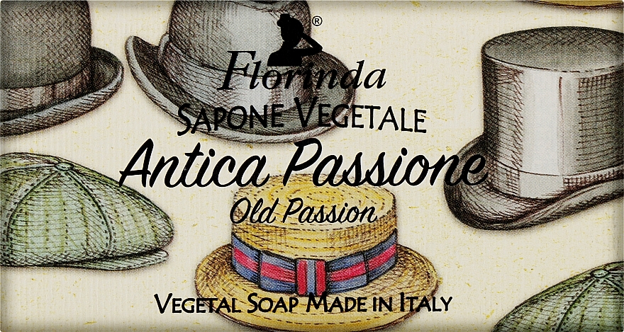 Mydło w kostce - Florinda Vintage Old Passione Soap — Zdjęcie N1
