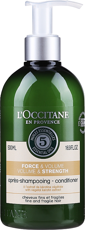 Ekspresowa odżywka do włosów z kofeiną - L'Occitane Aromachologie Volume & Strength Conditioner — Zdjęcie N2