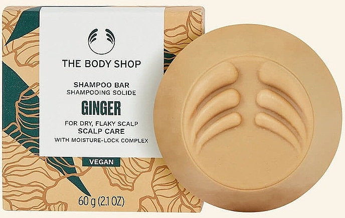Szampon w kostce - The Body Shop Ginger Anti-Dandruff Shampoo Bar — Zdjęcie N1
