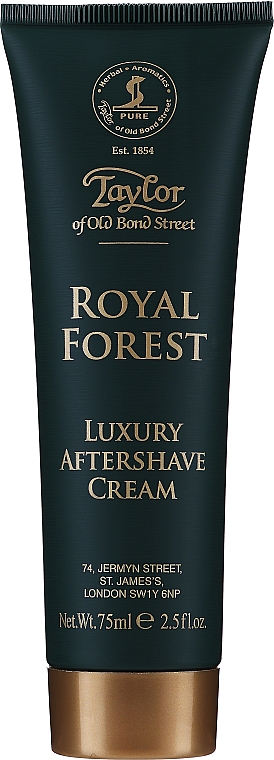 Taylor of Old Bond Street Royal Forest Aftershave Cream - Krem po goleniu do twarzy dla mężczyzn — Zdjęcie N1