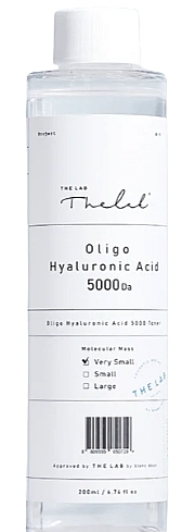 PRZECENA! Nawilżający, rewitalizujący tonik do twarzy - The Lab Oligo Hyaluronic Acid 5000 Toner * — Zdjęcie N2