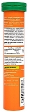 Witamina C z cynkiem w tabletkach musujących - Holland & Barrett Vitamin C & Zinc Fizz Orange — Zdjęcie N3
