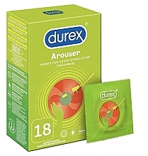 Prezerwatywy prążkowane, 18 szt. - Durex Arouser  — Zdjęcie N1