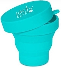 Kup Pojemnik do przechowywania i dezynfekcji kubeczków menstruacyjnych, 150 ml, niebieski - LadyCup