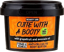 PRZECENA! Antycellulitowe masło do ciała z grejpfrutem i olejem z awokado - Beauty Jar Anti-Cellulite Body Butter * — Zdjęcie N1