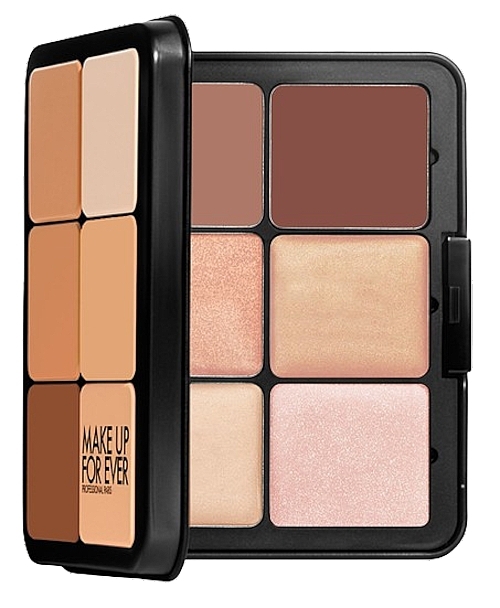 Paleta do makijażu - Make Up For Ever HD Skin Sculpting Palette Cream Contour & Highlight Palette — Zdjęcie N1