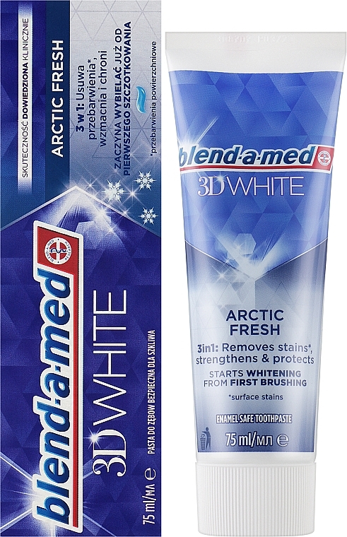 Wybielająca pasta do zębów - Blend-a-med 3D White Fresh Toothpaste — Zdjęcie N2
