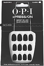 Kup Zestaw sztucznych paznokci - OPI Xpress/On Lady In Black