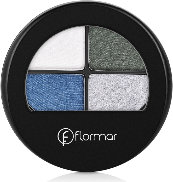 Cień do powiek - Flormar Compact Quartet Eye Shadow — Zdjęcie N2