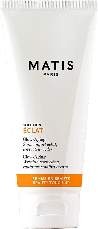 Przeciwstarzeniowy krem do twarzy - Matis Solution Eclat Glow-Aging Comfort Radiance Cream (tubka) — Zdjęcie N1