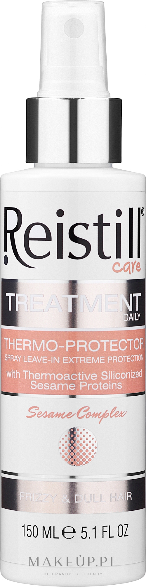 Termoochronny spray do włosów niesfornych i matowych - Reistill Treatment Daily Thermo-protector Spray Leave-in Extreme Protection — Zdjęcie 150 ml