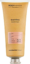 Kup PRZECENA! Odżywczy krem do rąk na bazie śluzu ślimaka - Stara Mydlarnia Body Mania Hand Cream Snail Slime *