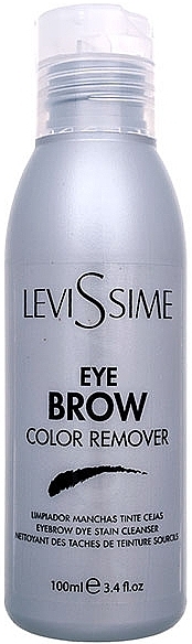 Preparat do usuwania farby z brwi - LeviSsime Eye Brow Color Remover — Zdjęcie N1