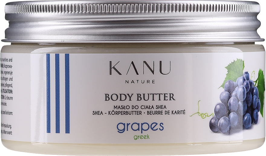 Masło do ciała Greckie winogrona - Kanu Nature Greek Grape Body Butter — Zdjęcie N1