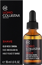 Olejek do twarzy i brody - Collistar Oil Face And Beard — Zdjęcie N2