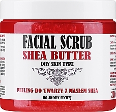 Peeling do twarzy z masłem shea - Fergio Bellaro Facial Scrub Shea Butter — Zdjęcie N1