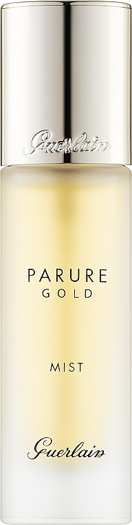 Utrwalacz makijażu dodający skórze blasku - Guerlain Parure Gold Radiant Setting Spray — Zdjęcie N1