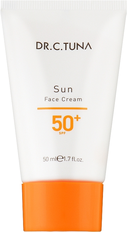 Filtr przeciwsłoneczny do twarzy - Farmasi Dr. Tuna Sun Face Cream SPF50+