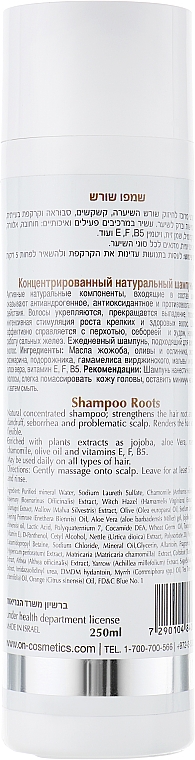 Skoncentrowany naturalny szampon - Onmacabim HC Shampoo Roots — Zdjęcie N2