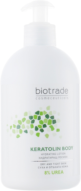 Nawilżający balsam do ciała z 8% mocznikiem o działaniu zmiękczającym - Biotrade Keratolin Body Hydrating Lotion — Zdjęcie N2