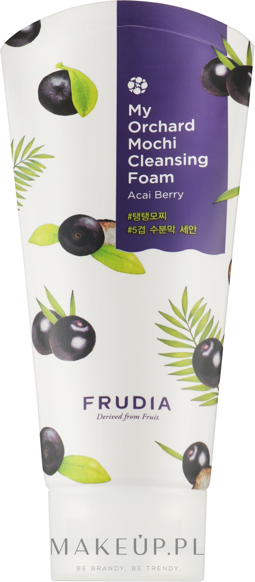Oczyszczająca pianka do twarzy z jagodami acai - Frudia My Orchard Mochi Foam — Zdjęcie 120 ml