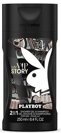 Playboy My VIP Story - Żel do mycia ciała i szampon dla mężczyzn